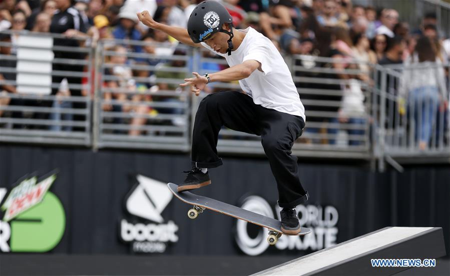 (SP)U.S.-LOS ANGELES-SKATEBOARD-DEW TOUR