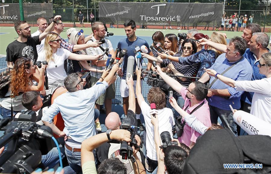 (SP)SERBIA-BELGRADE-TENNIS-NOVAK DJOKOVIC