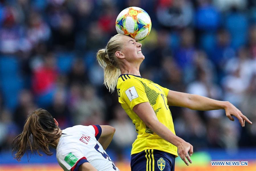 (SP)FRANCE-LE HAVRE-SOCCER-FIFA WOMEN'S WORLD CUP-SWE VS USA