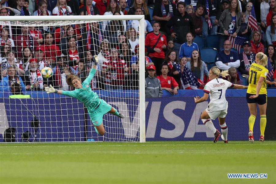 (SP)FRANCE-LE HAVRE-SOCCER-FIFA WOMEN'S WORLD CUP-SWE VS USA