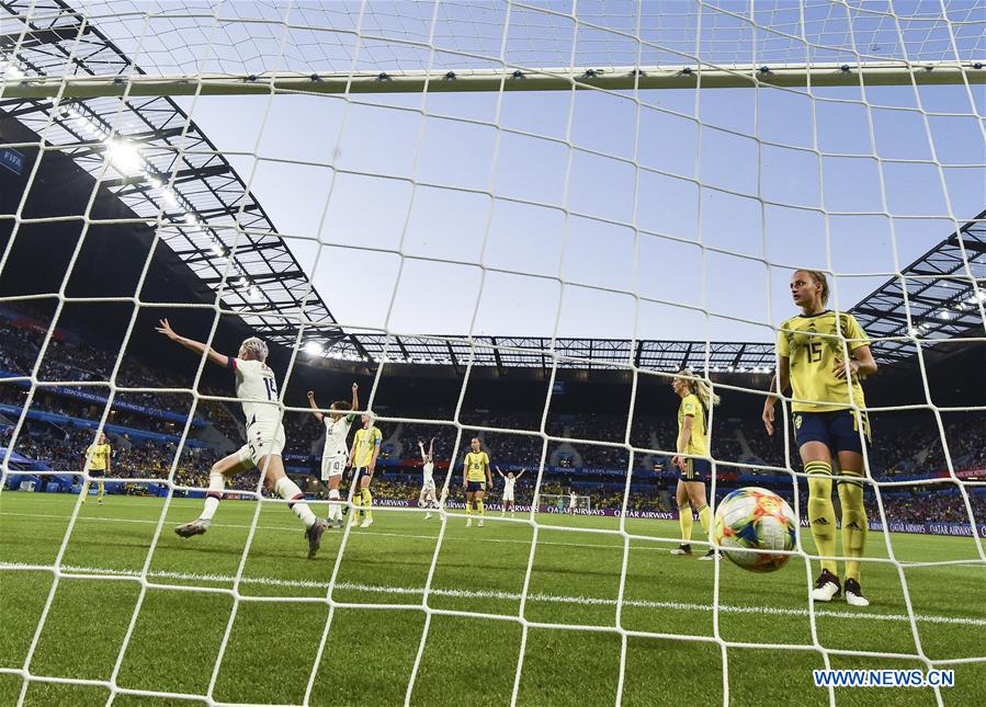 (SP)FRANCE-LE HAVRE-SOCCER-FIFA WOMEN'S WORLD CUP-SWE VS USA