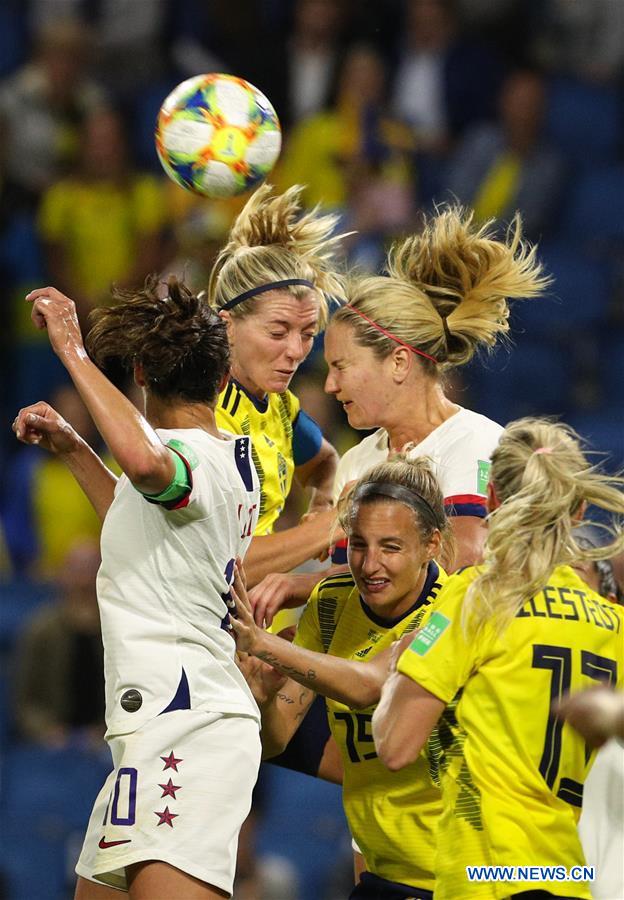 (SP)FRANCE-LE HAVRE-SOCCER-FIFA WOMEN'S WORLD CUP-SWE VS USA