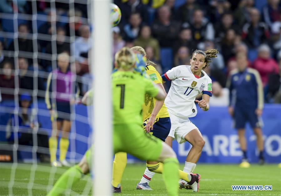 (SP)FRANCE-LE HAVRE-SOCCER-FIFA WOMEN'S WORLD CUP-SWE VS USA