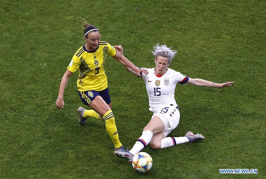 (SP)FRANCE-LE HAVRE-SOCCER-FIFA WOMEN'S WORLD CUP-SWE VS USA