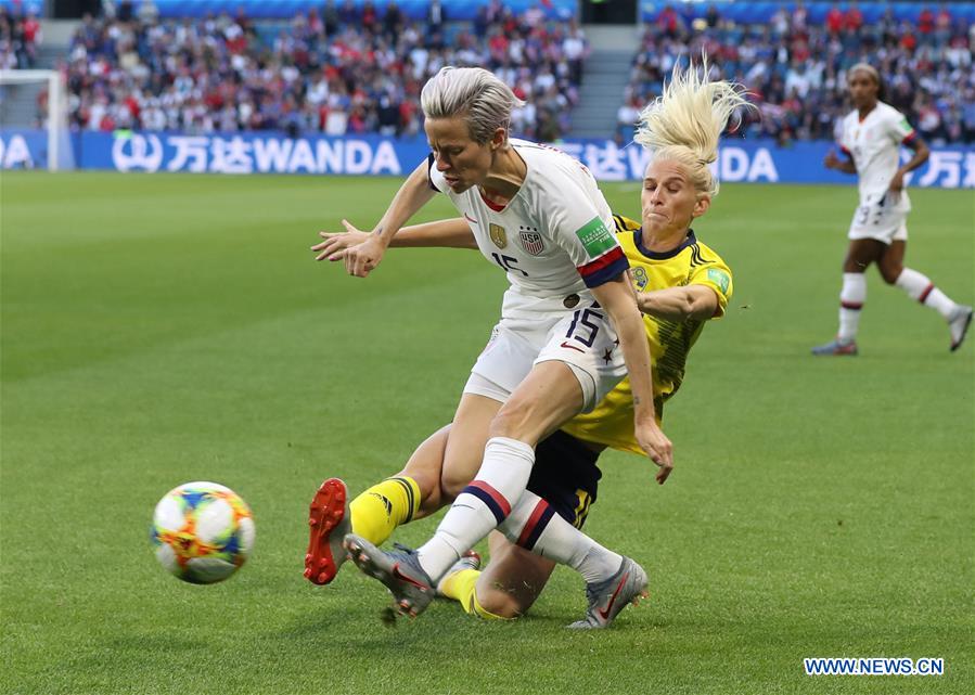 (SP)FRANCE-LE HAVRE-SOCCER-FIFA WOMEN'S WORLD CUP-SWE VS USA