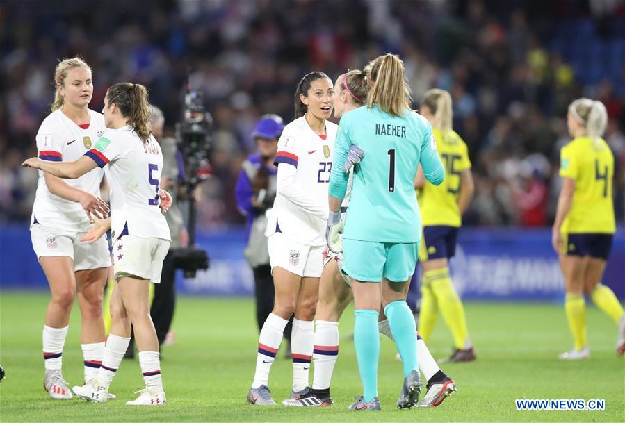 (SP)FRANCE-LE HAVRE-SOCCER-FIFA WOMEN'S WORLD CUP-SWE VS USA