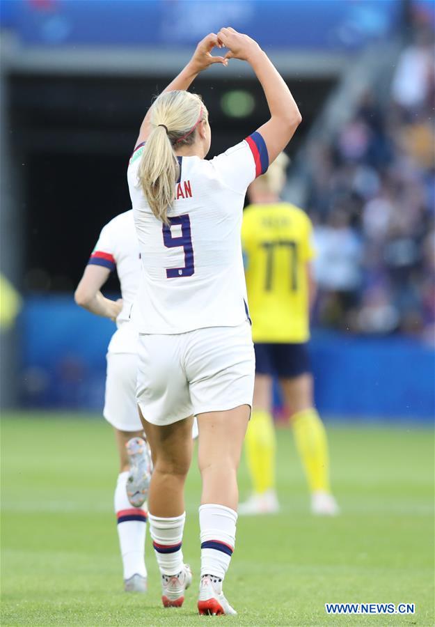 (SP)FRANCE-LE HAVRE-SOCCER-FIFA WOMEN'S WORLD CUP-SWE VS USA