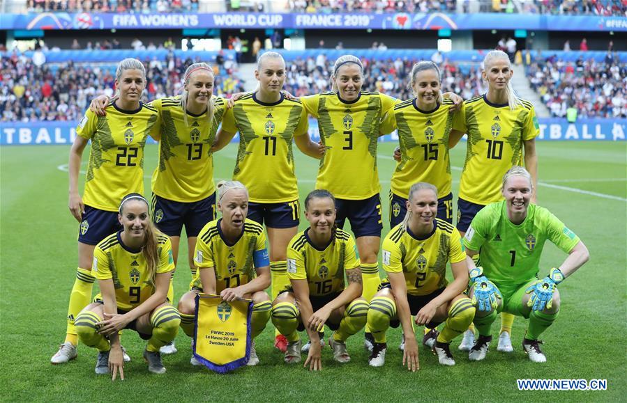 (SP)FRANCE-LE HAVRE-SOCCER-FIFA WOMEN'S WORLD CUP-SWE VS USA