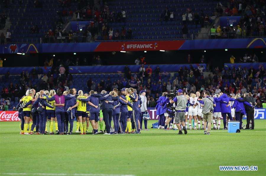 (SP)FRANCE-LE HAVRE-SOCCER-FIFA WOMEN'S WORLD CUP-SWE VS USA