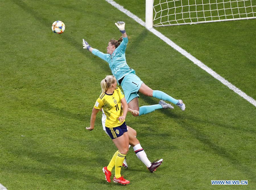 (SP)FRANCE-LE HAVRE-SOCCER-FIFA WOMEN'S WORLD CUP-SWE VS USA