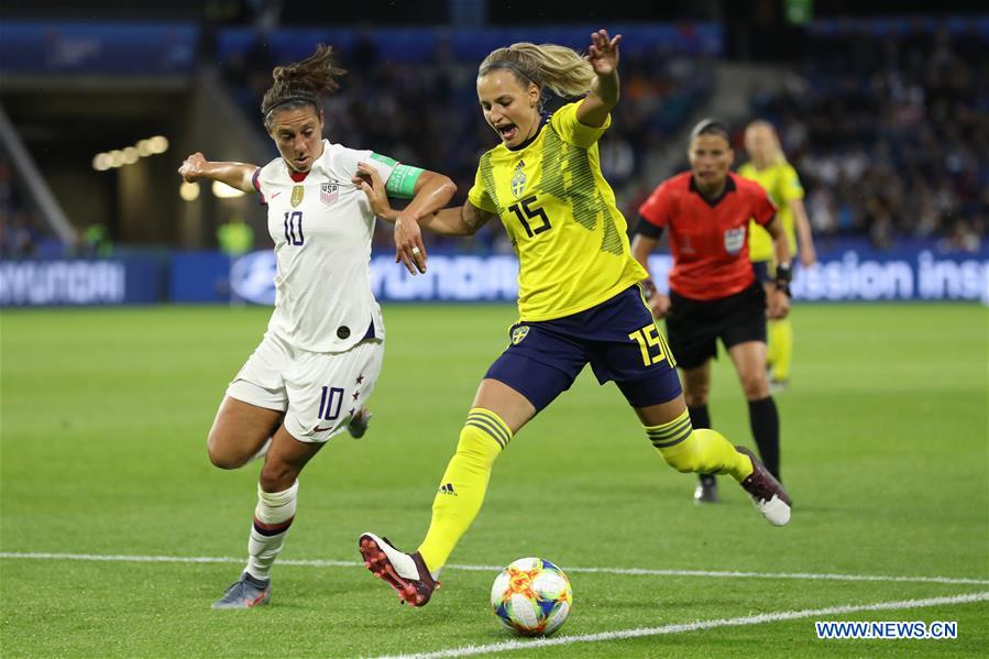 (SP)FRANCE-LE HAVRE-SOCCER-FIFA WOMEN'S WORLD CUP-SWE VS USA