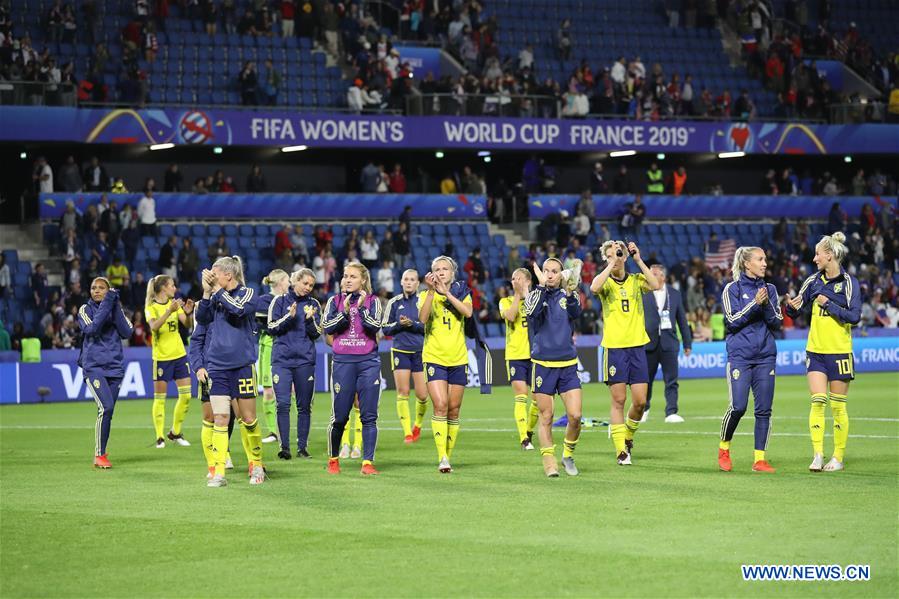 (SP)FRANCE-LE HAVRE-SOCCER-FIFA WOMEN'S WORLD CUP-SWE VS USA