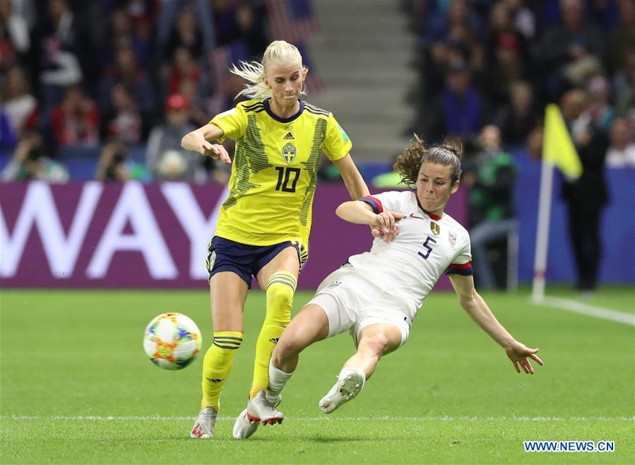 (SP)FRANCE-LE HAVRE-SOCCER-FIFA WOMEN'S WORLD CUP-SWE VS USA