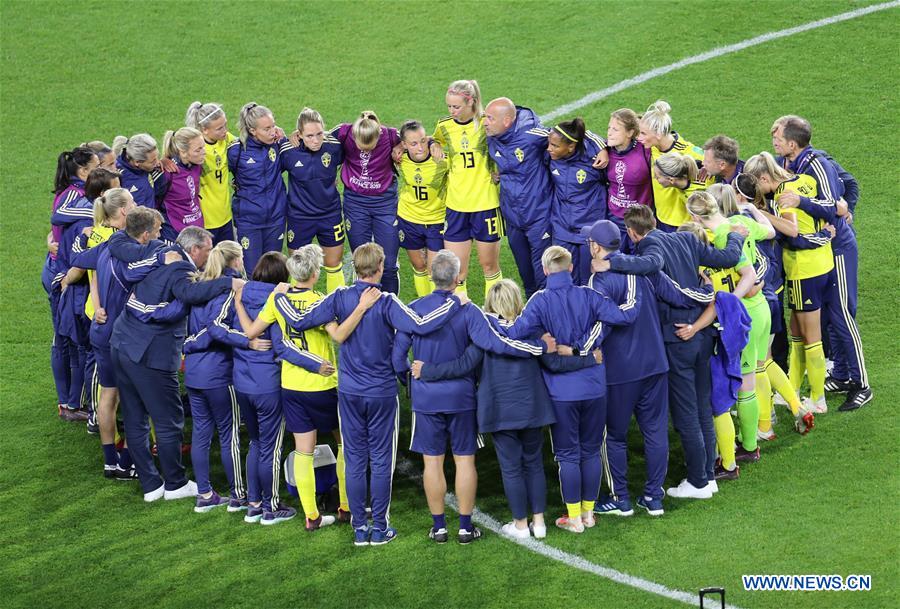 (SP)FRANCE-LE HAVRE-SOCCER-FIFA WOMEN'S WORLD CUP-SWE VS USA