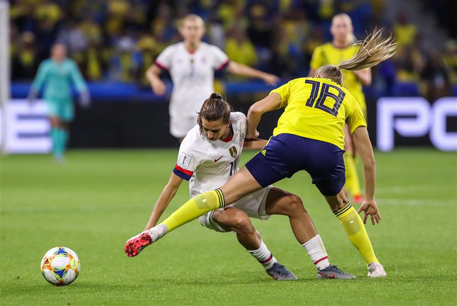 （SP）FRANCE-LE HAVRE-SOCCER-FIFA WOMEN'S WORLD CUP-SWE VS USA