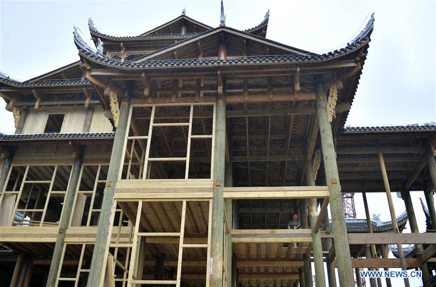 #CHINA-HUBEI-ENSHI-STILTED TUJIA BUILDING (CN)