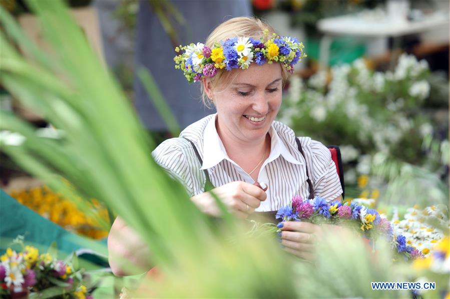 LATVIA-RIGA-MIDSUMMER FESTIVAL LIGO MARKET