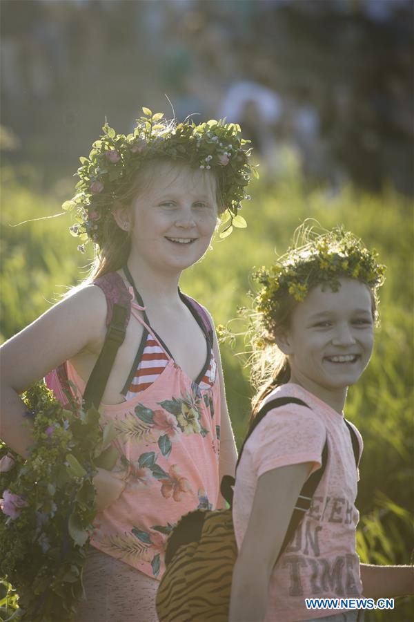 POLAND-WARSAW-SUMMER SOLSTICE-CELEBRATION