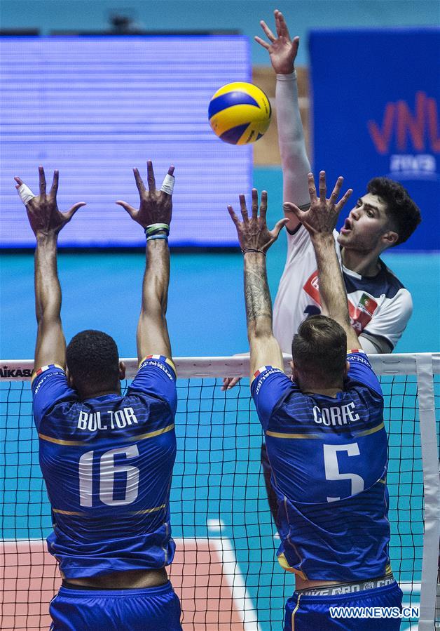 (SP)IRAN-ARDABIL-FIVB VOLLEYBALL LEAGUE-FRANCE VS PORTUGAL