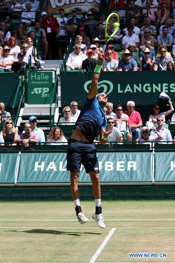 (SP)GERMANY-HALLE-TENNIS-GERRY WEBER OPEN-SEMI FINAL