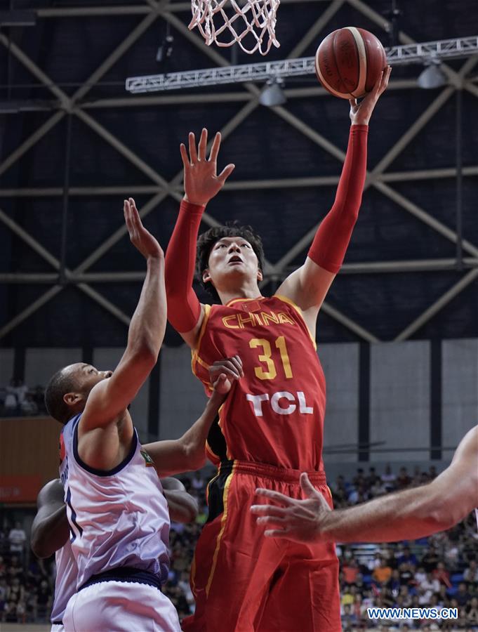 (SP)CHINA-CHANGZHOU-BASKETBALL-CHINA VS AUSTRALIAN NBL TEAM