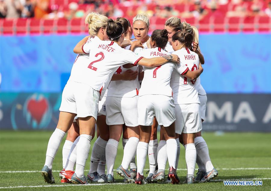 (SP)FRANCE-VALENCIENNES-SOCCER-FIFA WOMEN'S WORLD CUP-ROUND OF 16-ENG VS CMR