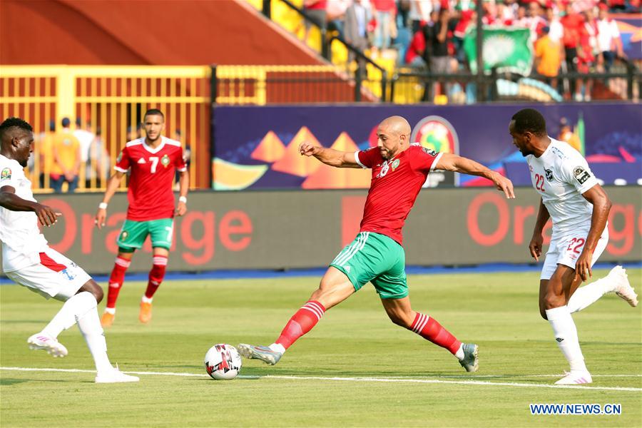 (SP)EGYPT-CAIRO-SOCCER-AFRICAN CUP-MOROCCO VS NAMIBIA