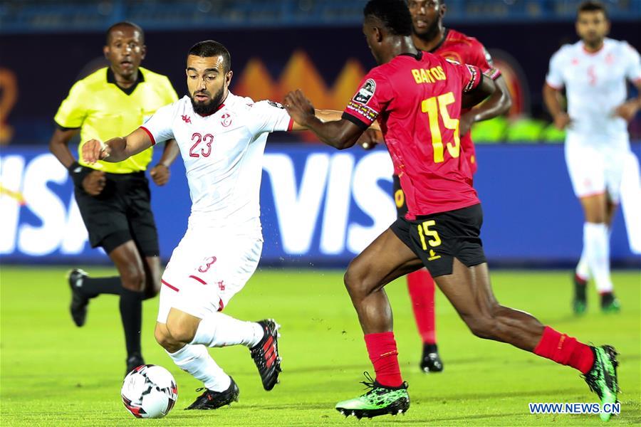 (SP)EGYPT-SUEZ-SOCCER-AFRICAN CUP-TUNISIA VS ANGOLA
