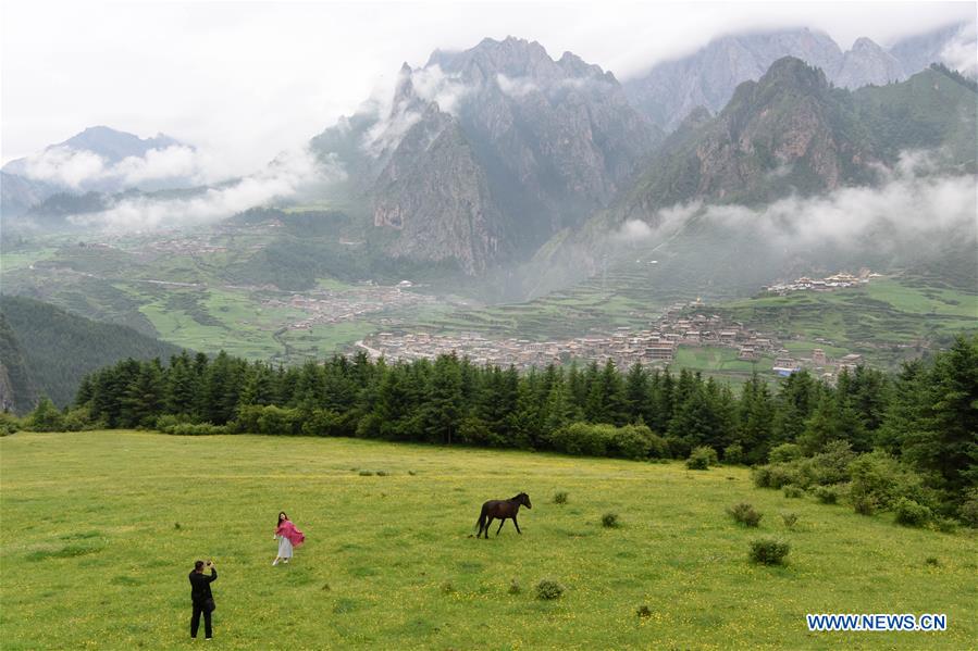 CHINA-GANSU-ZHAGANA-SCENERY (CN)