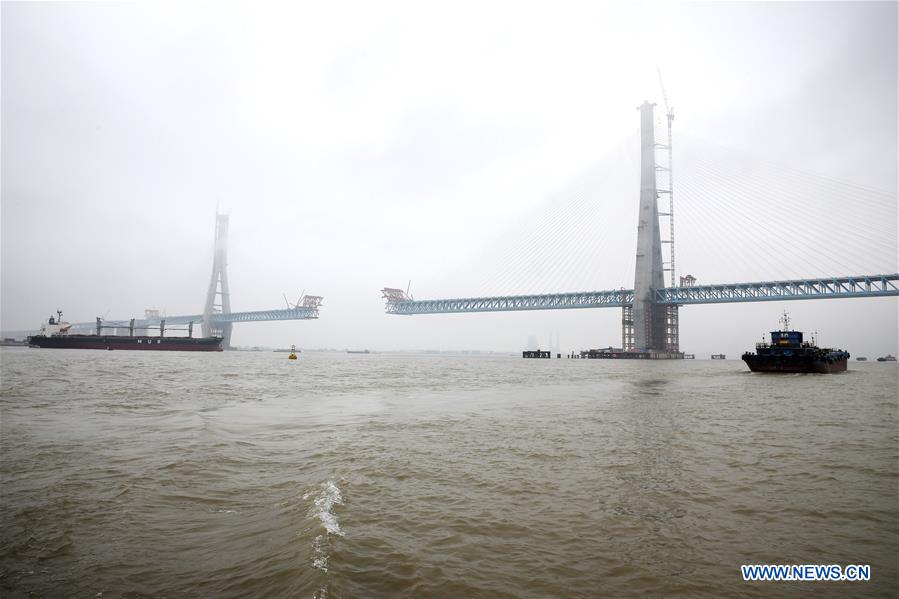 CHINA-JIANGSU-NANTONG-BRIDGE-CONSTRUCTION (CN)