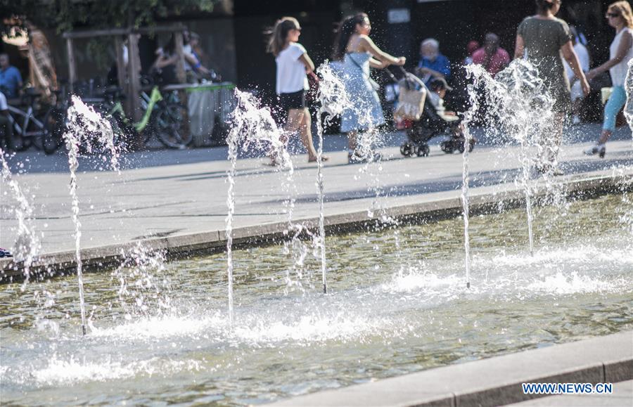 FRANCE-STRASBOURG-HEAT WAVE