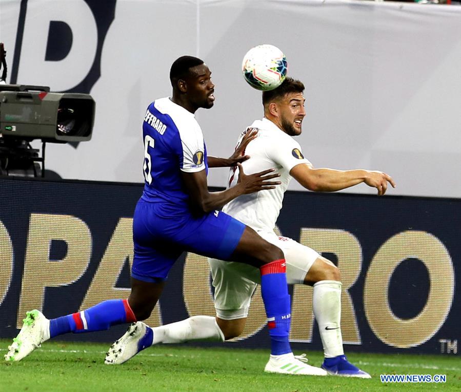 (SP)US-HOUSTON-FOOTBALL-CONCACAF-GOLD CUP-HAITI VS CANADA