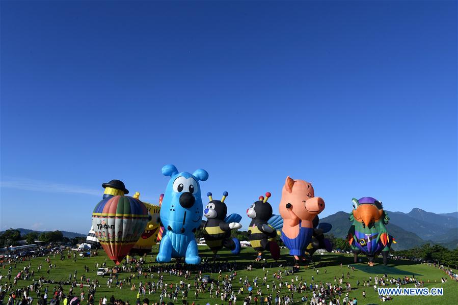 Hot air balloon festival opens in Taitung, China's Taiwan Xinhua