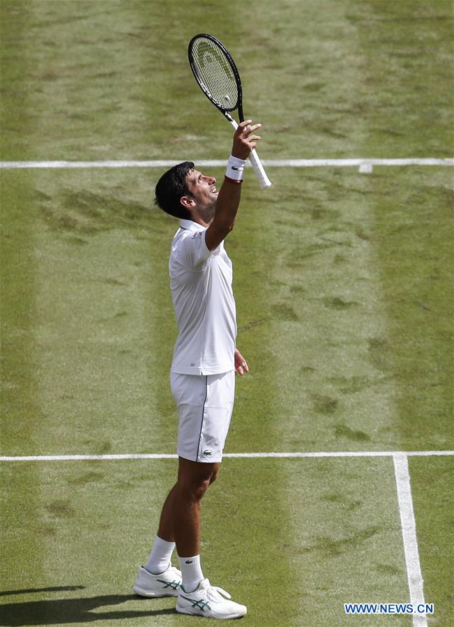 (SP)BRITAIN-LONDON-TENNIS-WIMBLEDON-DAY 1