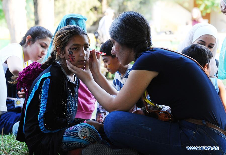 SYRIA-DAMASCUS-ACTIVITIES-HOMELESS KIDS