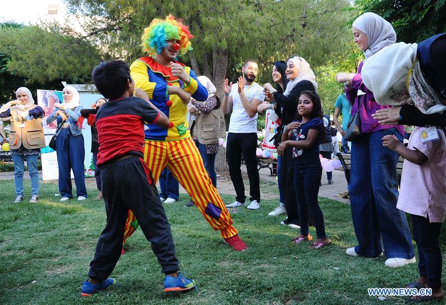 SYRIA-DAMASCUS-ACTIVITIES-HOMELESS KIDS