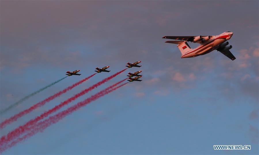 BELARUS-MINSK-INDEPENDENCE DAY PARADE-REHEARSAL