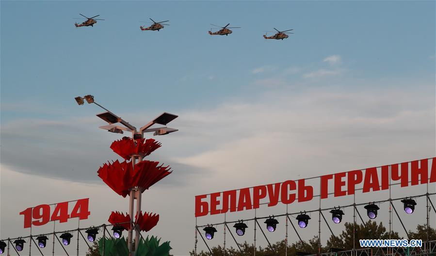 BELARUS-MINSK-INDEPENDENCE DAY PARADE-REHEARSAL