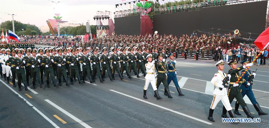 BELARUS-MINSK-INDEPENDENCE DAY PARADE-REHEARSAL