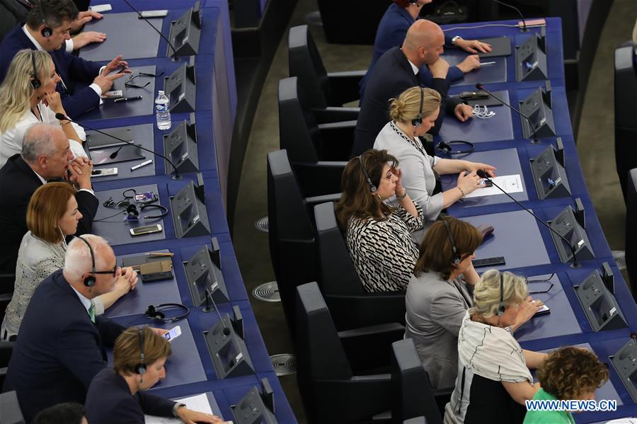 FRANCE-STRASBOURG-EUROPEAN PARLIAMENT-PLENARY SESSION