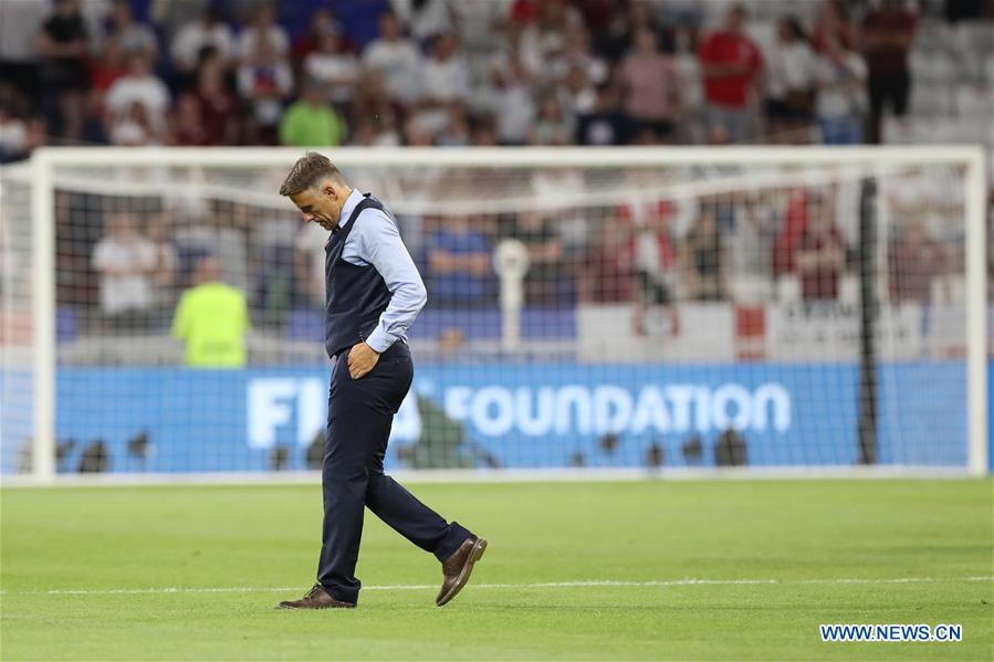 (SP)FRANCE-LYON-FOOTBALL-FIFA WOMEN'S WORLD CUP-SEMIFINALS-ENG VS USA