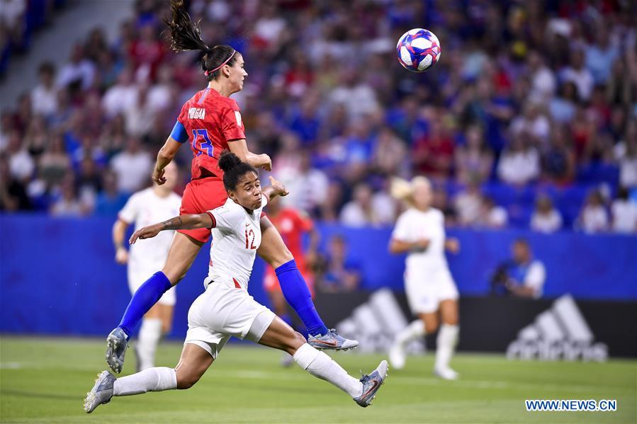 (SP)FRANCE-LYON-FOOTBALL-FIFA WOMEN'S WORLD CUP-SEMIFINALS-ENG VS USA