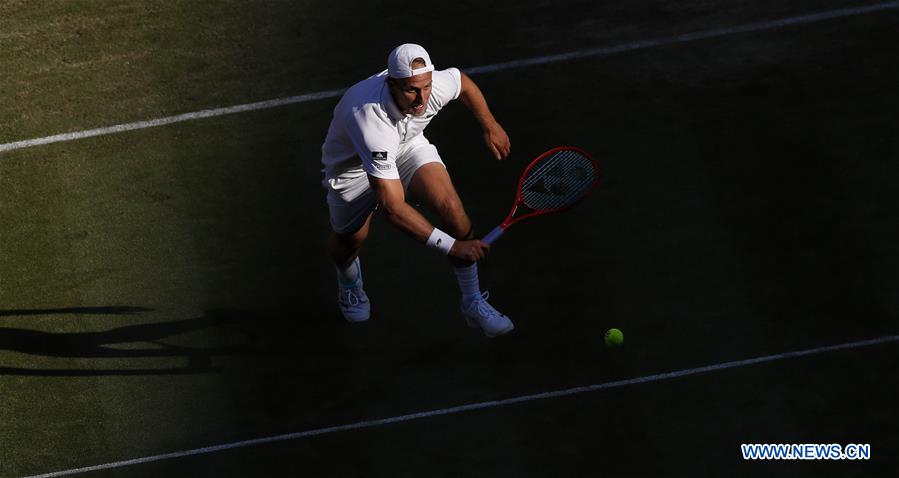 (SP)BRITAIN-LONDON-TENNIS-WIMBLEDON-MEN'S SINGLES