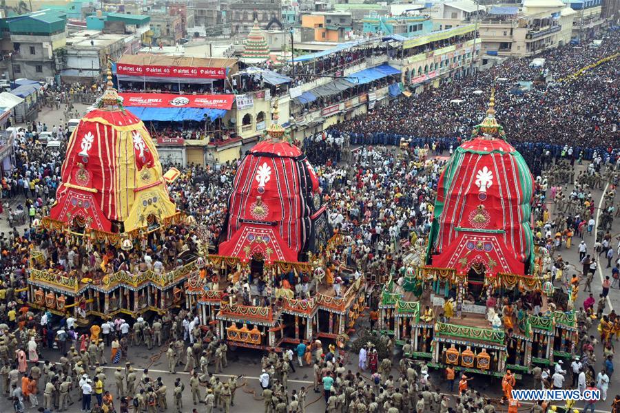 INDIA-PURI-RATH YATRA