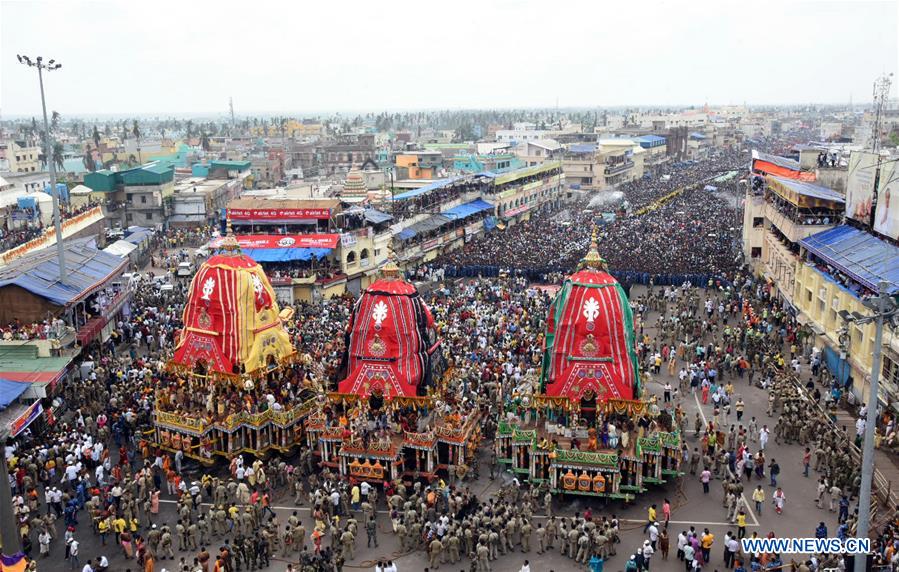 INDIA-PURI-RATH YATRA