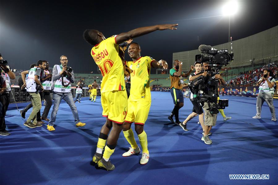 (SP)EGYPT-CAIRO-FOOTBALL-AFRICA CUP OF NATIONS-BENIN VS MOROCCO