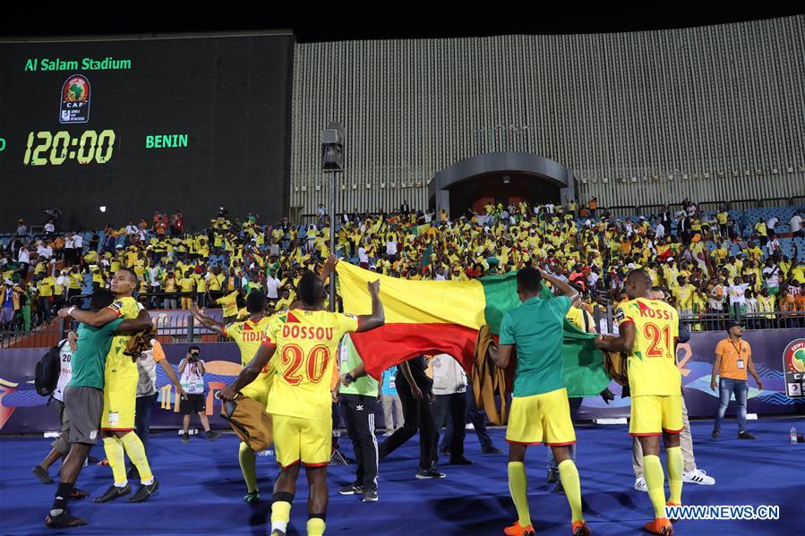 (SP)EGYPT-CAIRO-FOOTBALL-AFRICA CUP OF NATIONS-BENIN VS MOROCCO