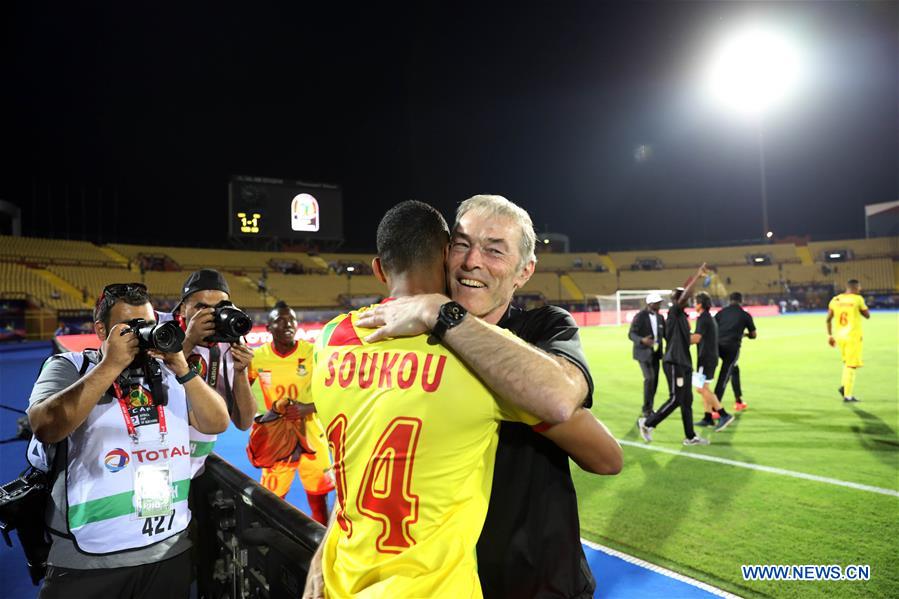 (SP)EGYPT-CAIRO-FOOTBALL-AFRICA CUP OF NATIONS-BENIN VS MOROCCO