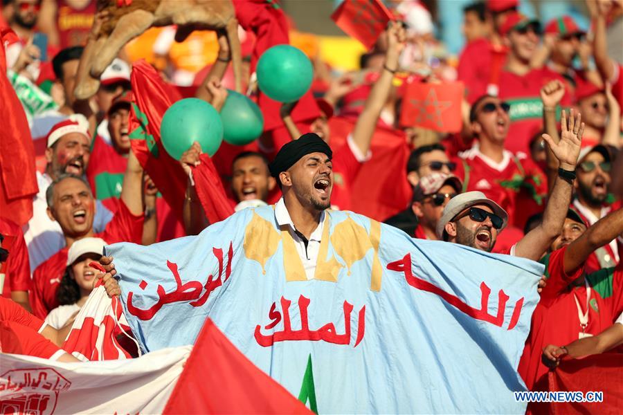 (SP)EGYPT-CAIRO-FOOTBALL-AFRICA CUP OF NATIONS-BENIN VS MOROCCO