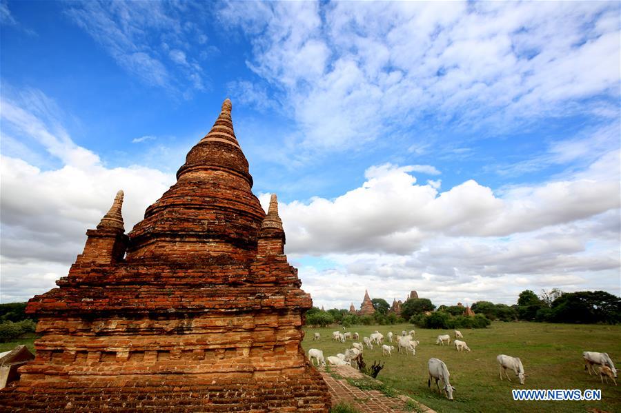 MYANMAR-BAGAN-ANCIENT PAGODAS